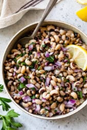 Black Eyed Peas Salad