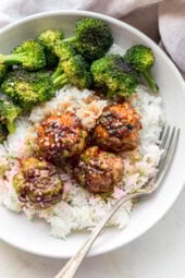 Asian Chicken Meatballs