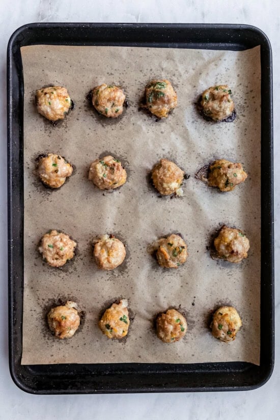 Asian Chicken Meatballs