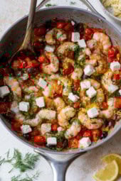 Shrimp Saganaki