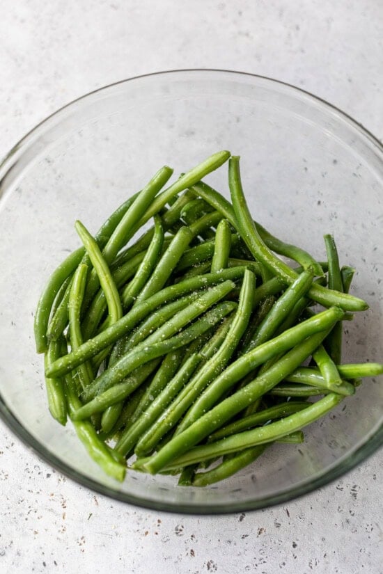 Green Beans in a bowl