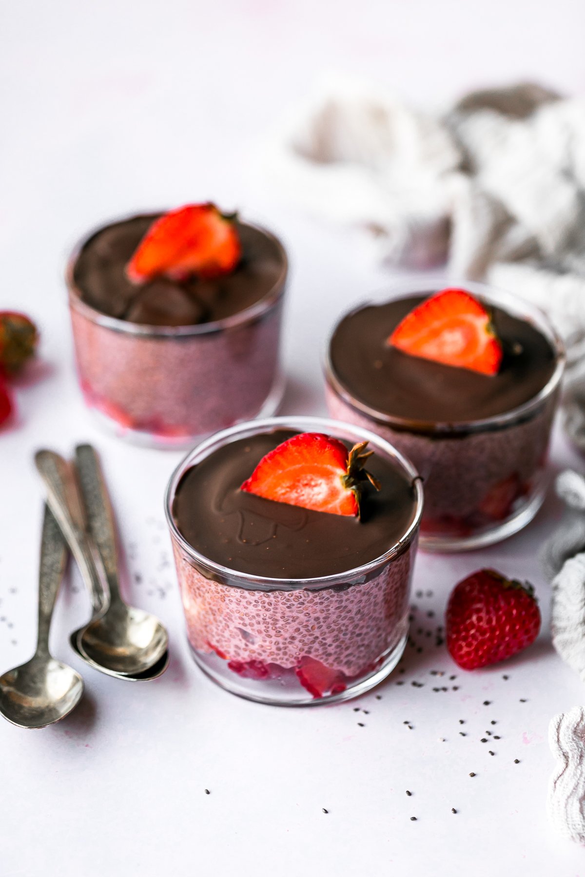 Strawberry Chia Pudding