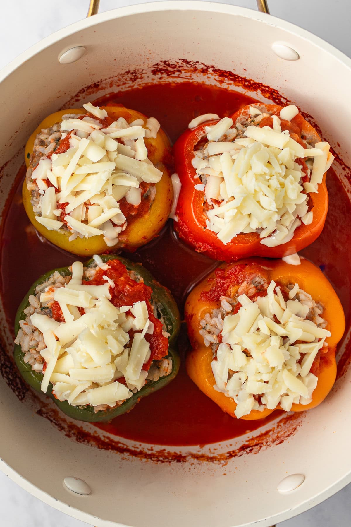 Cheesy Stuffed Peppers
