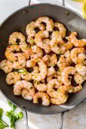 Pan Seared Shrimp
