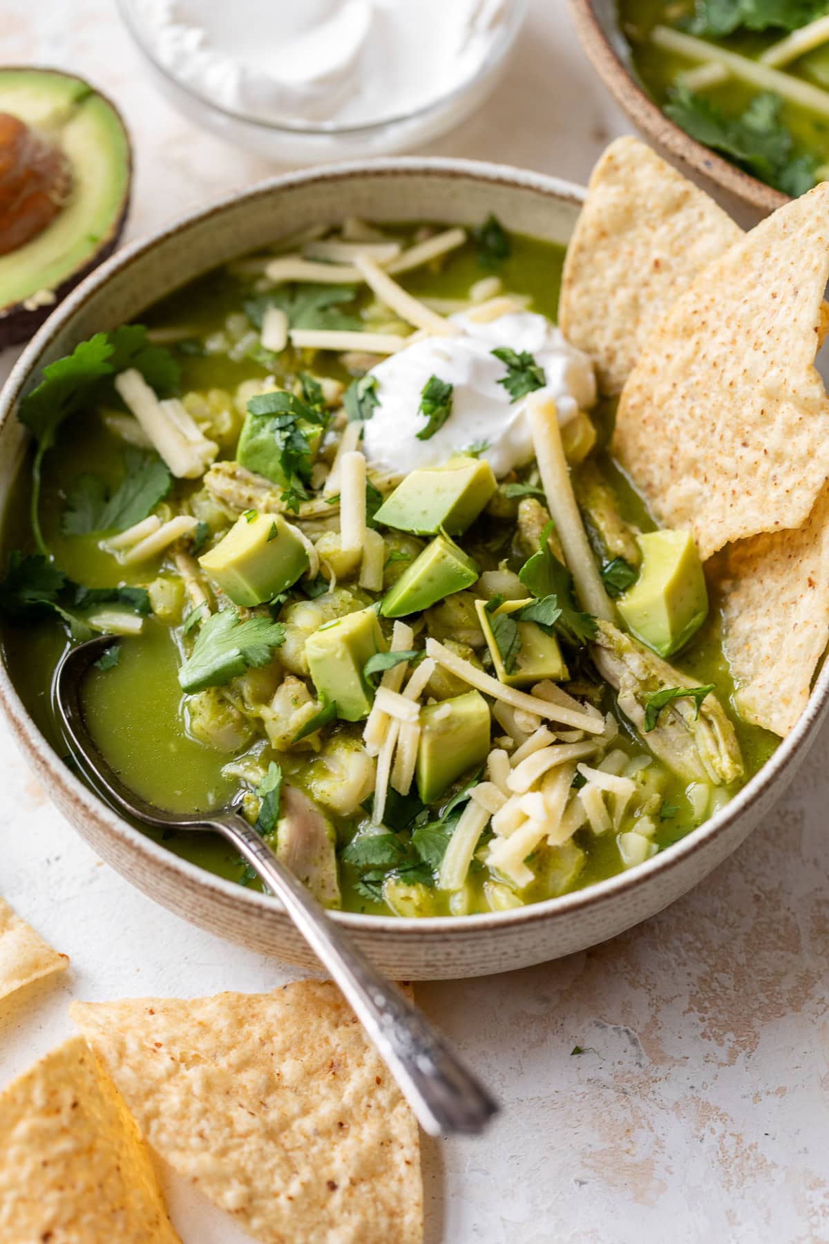 Green Chicken Pozole