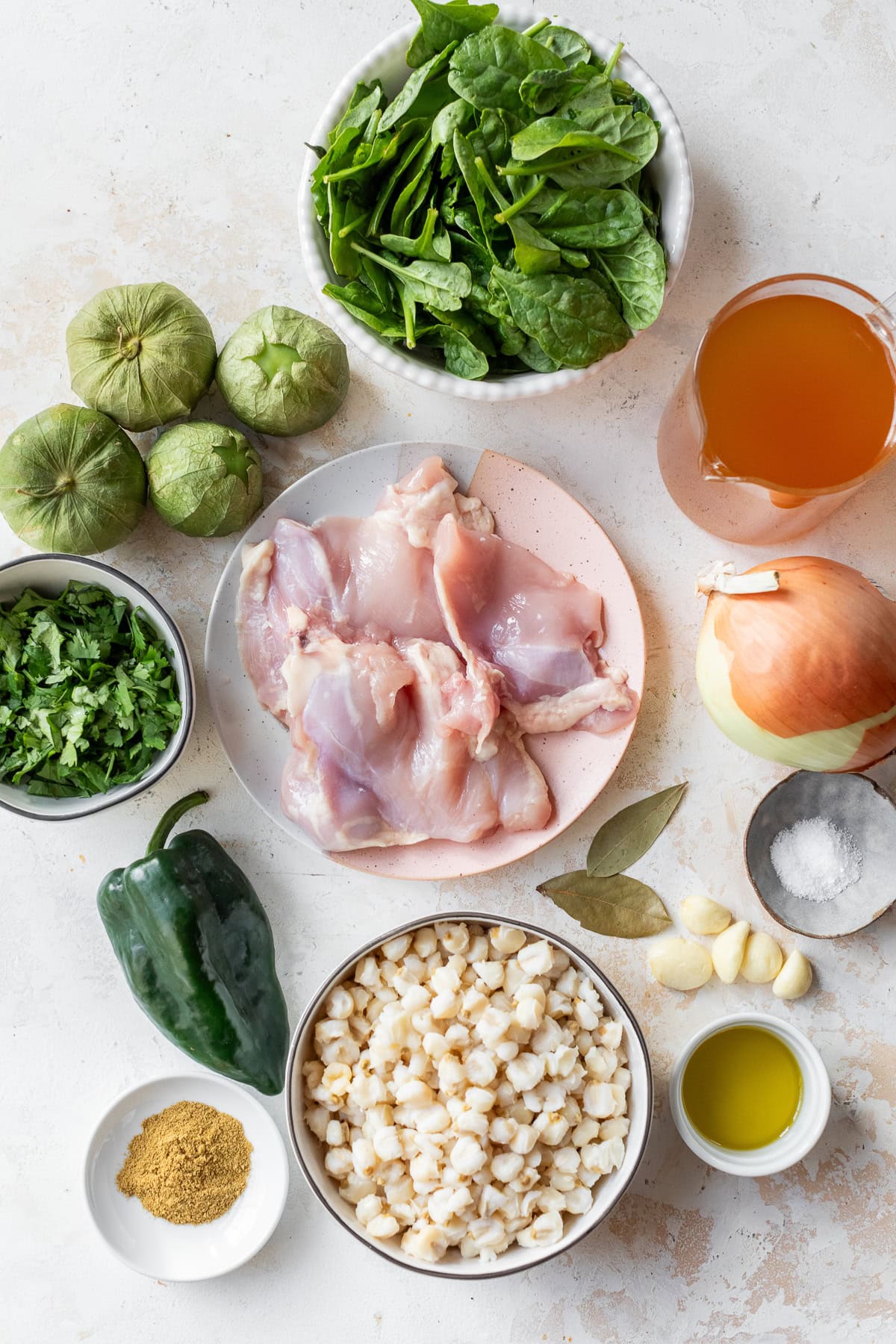 Green Chicken Pozole