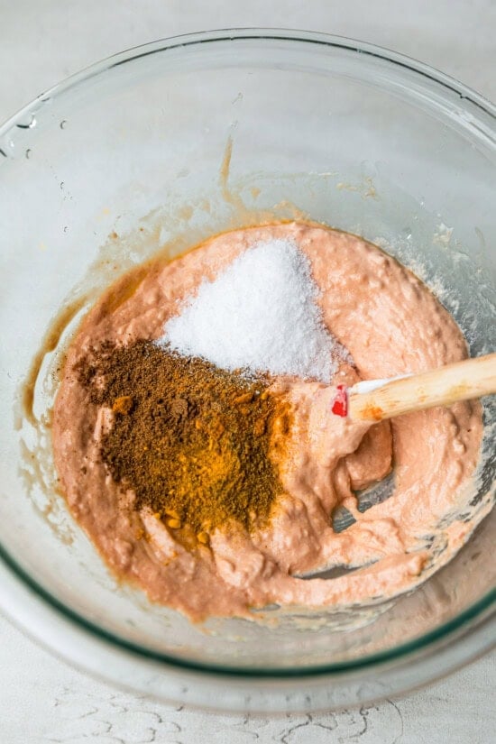 make the yogurt marinade