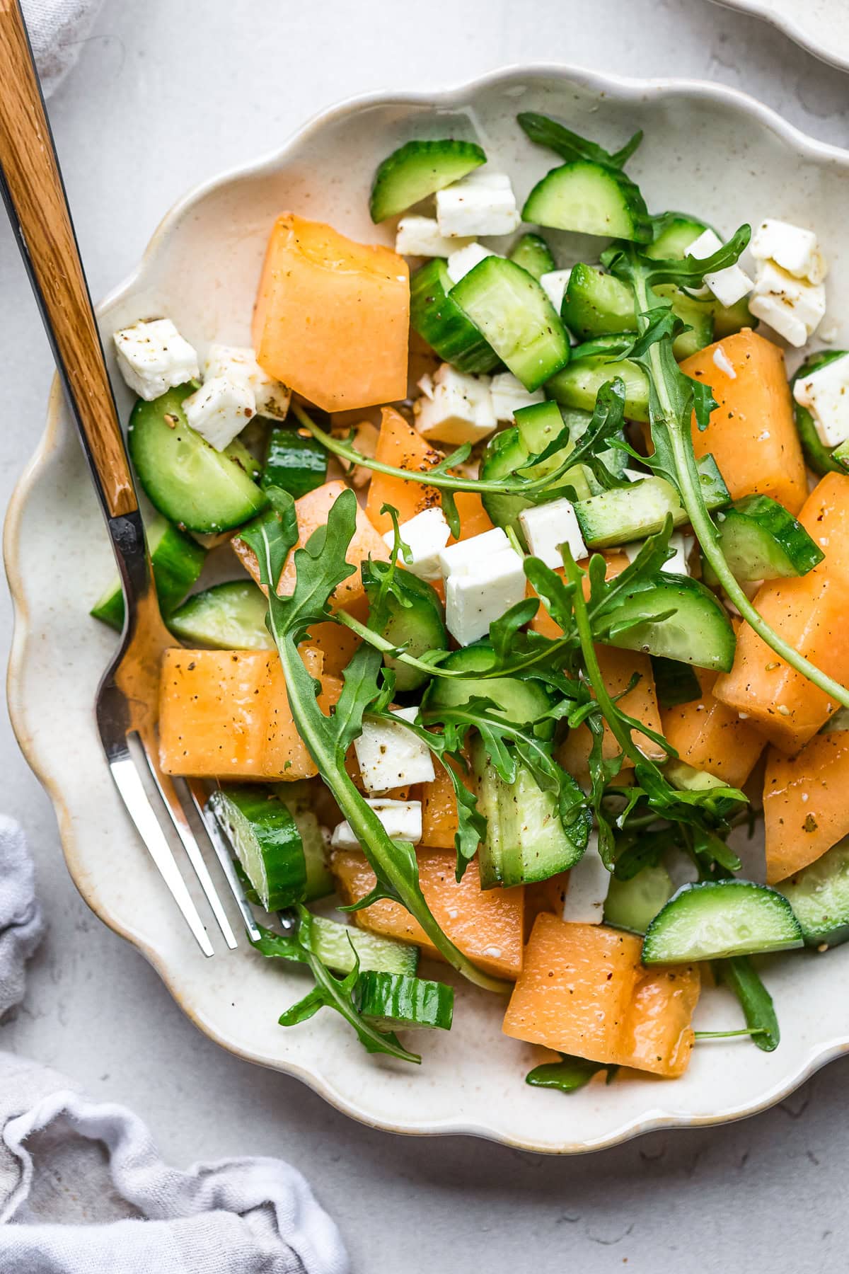 Cucumber Melon Salad