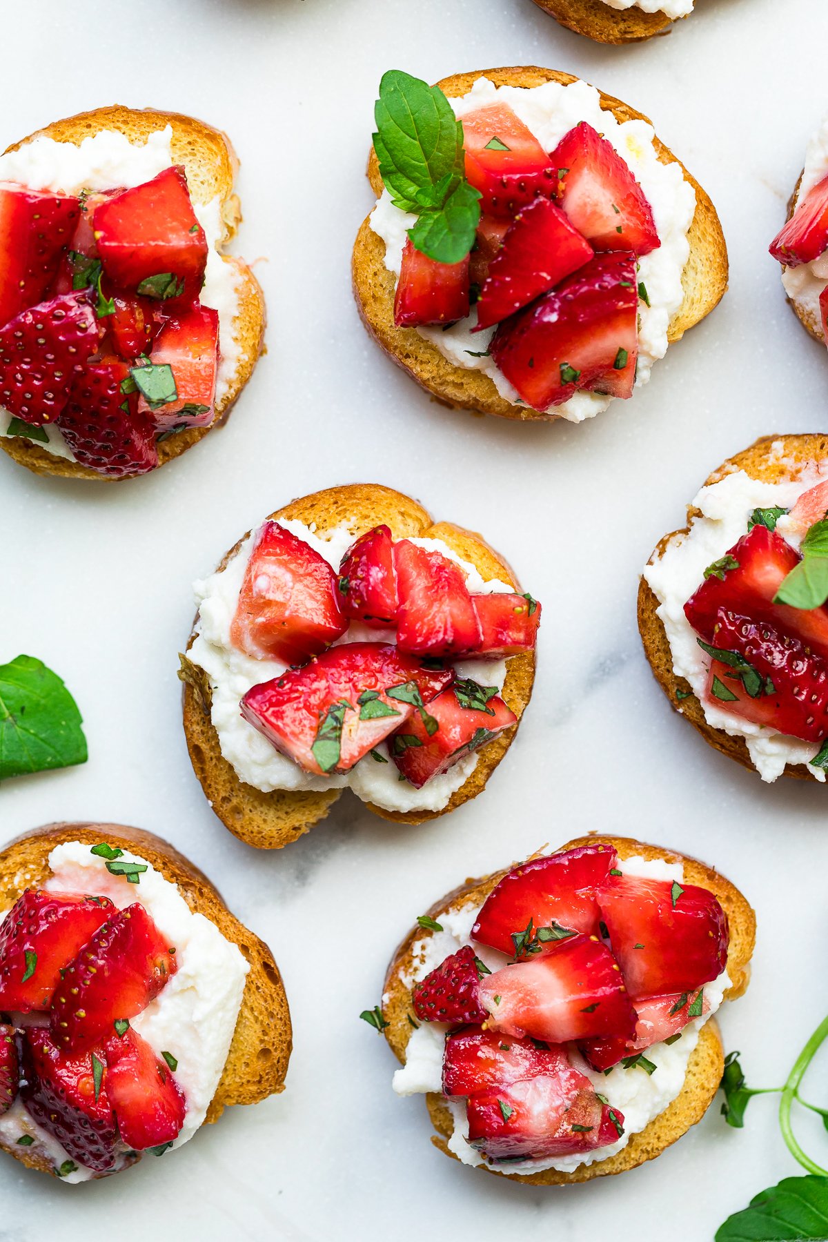 Strawberry Crostini