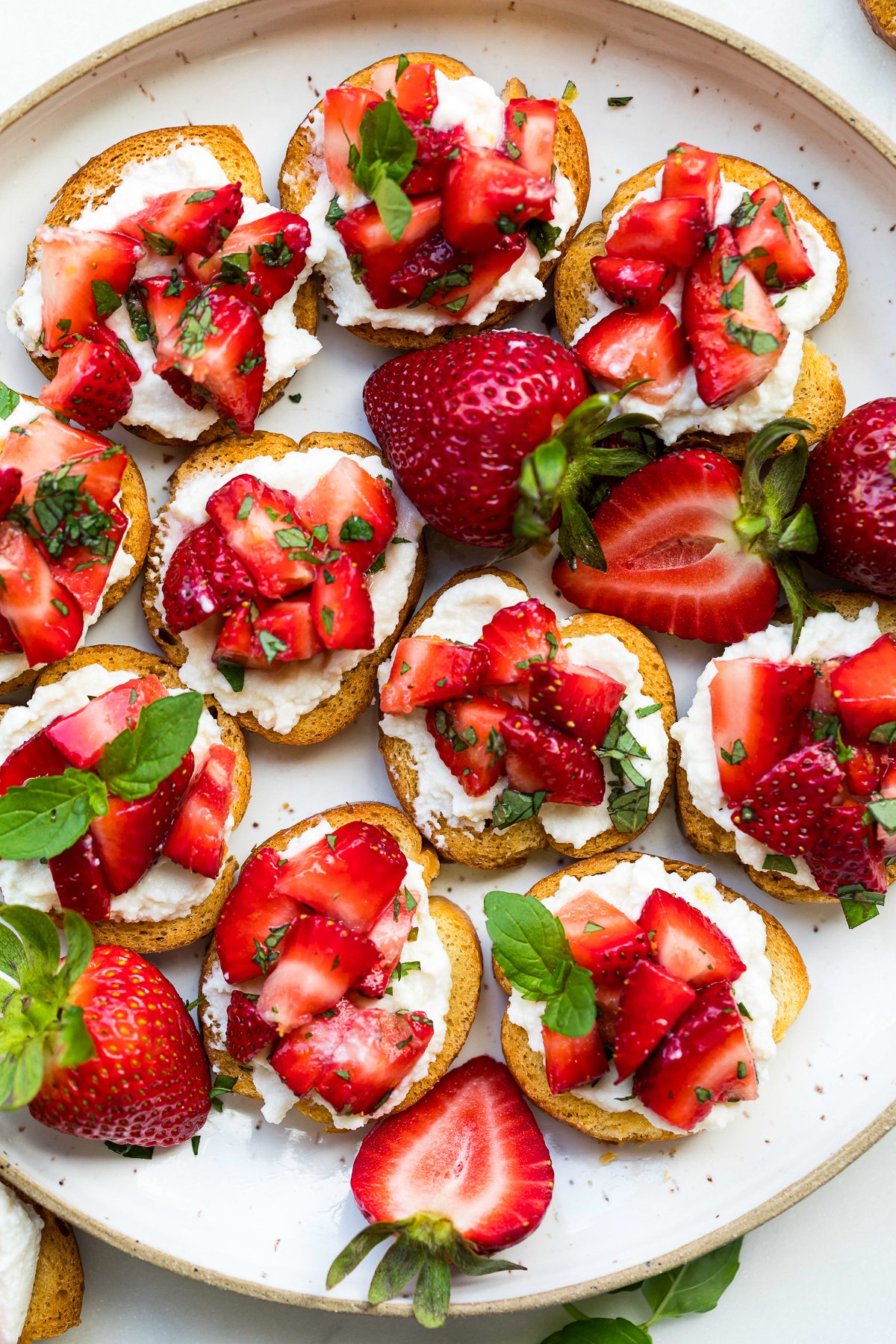 Strawberry Crostini