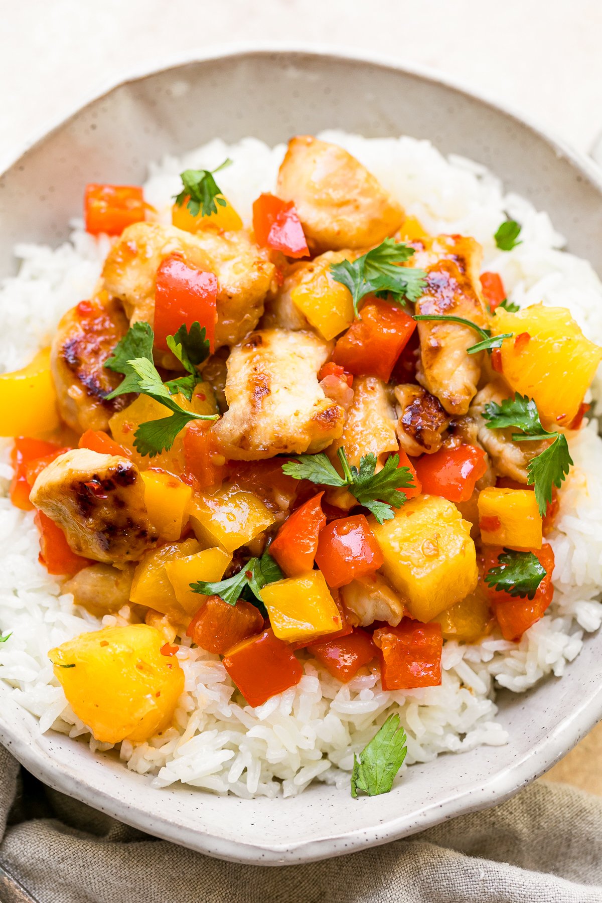 Thai Chicken and Pineapple Stir Fry