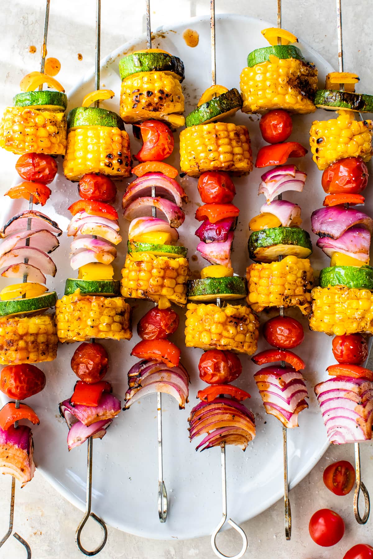 Veggie Kabobs for an easy summer side dish