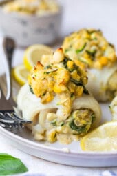 Crab Stuffed Flounder