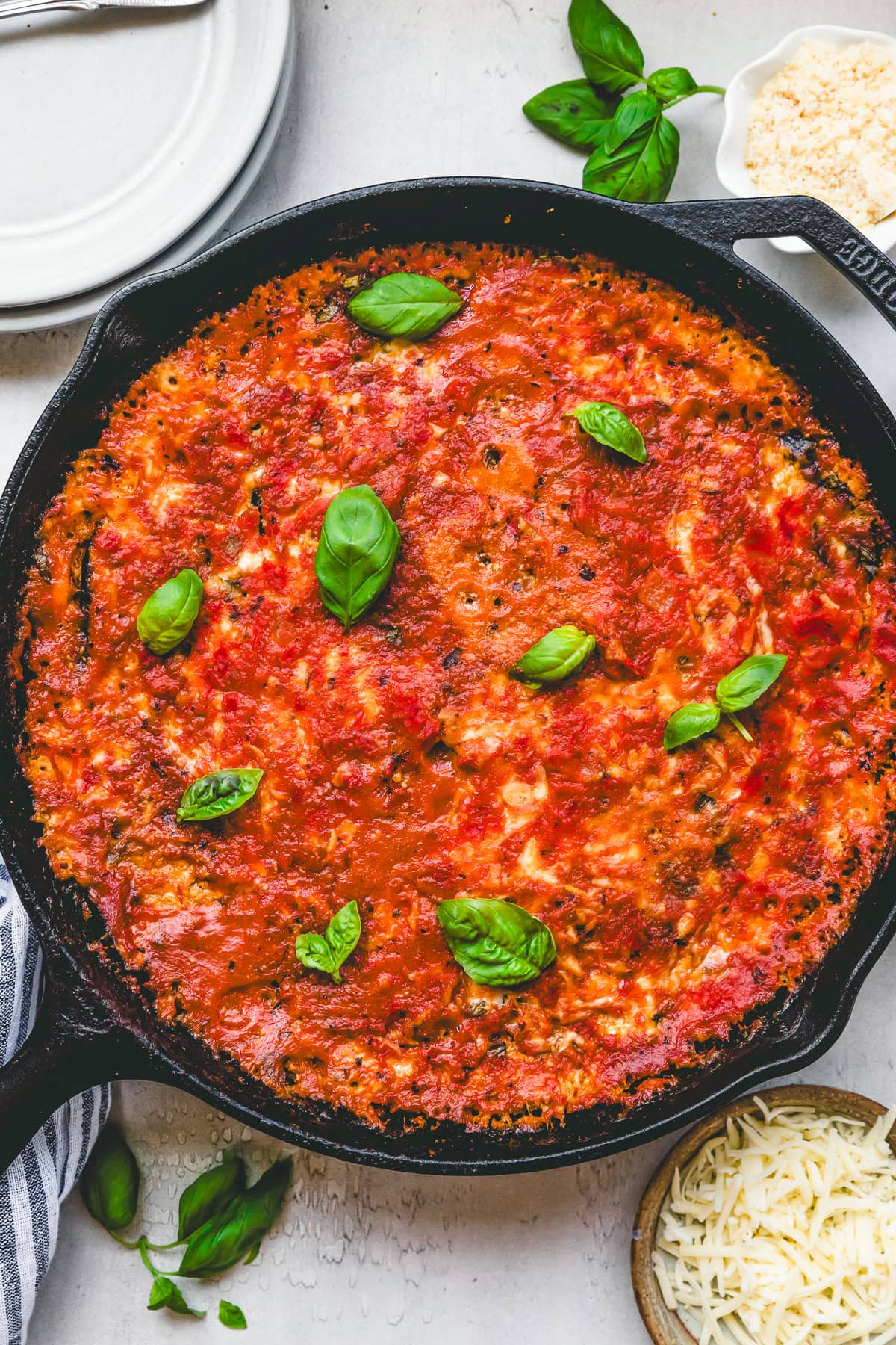 Grilled Eggplant Parmesan