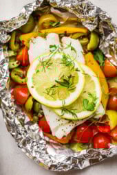 Mediterranean Fish Foil Packets