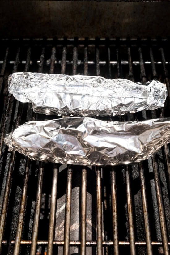 Grilled Bananas in Foil