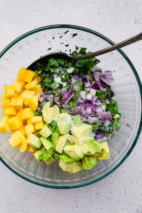 avocado mango salsa