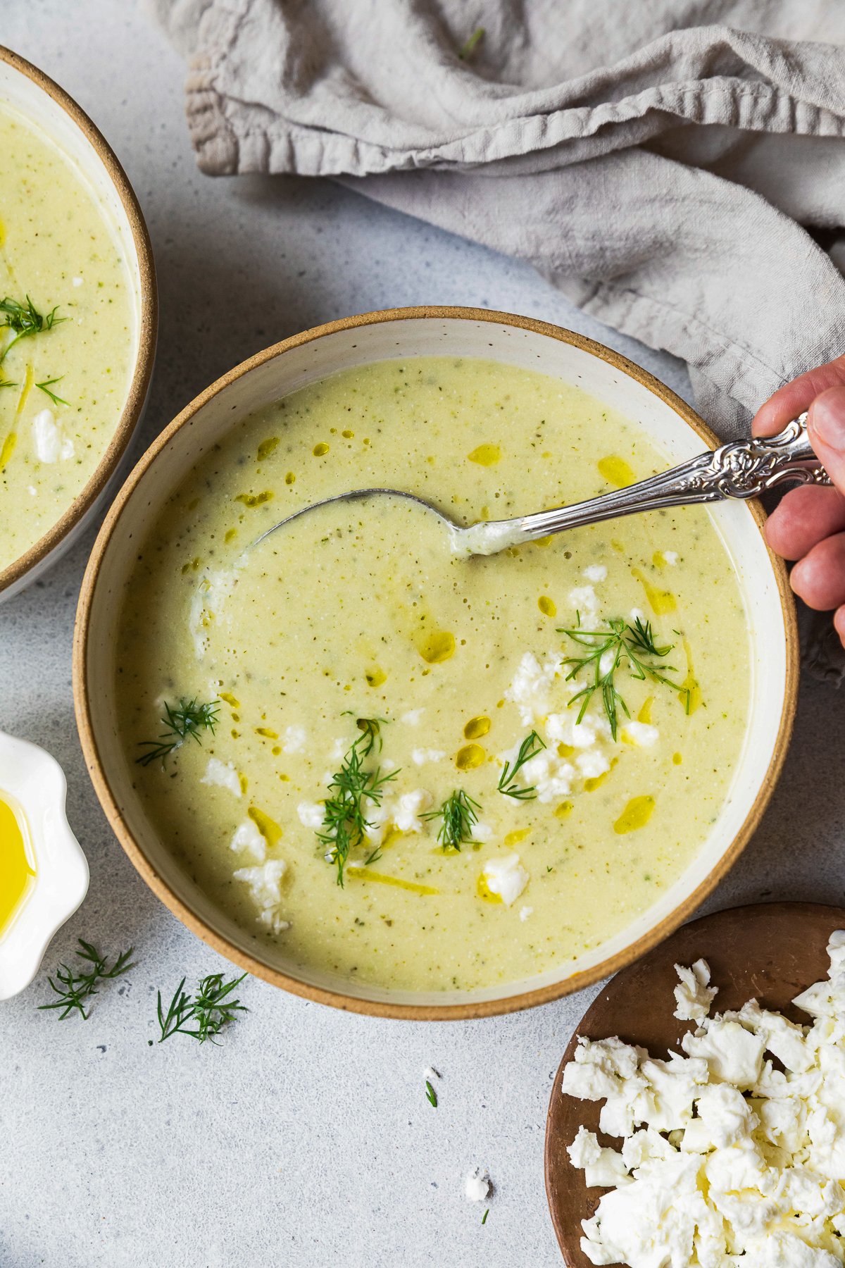 Roasted Zucchini Soup