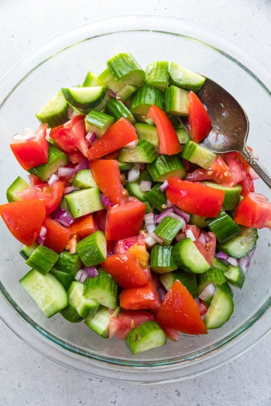 Tomato Cucumber Salad