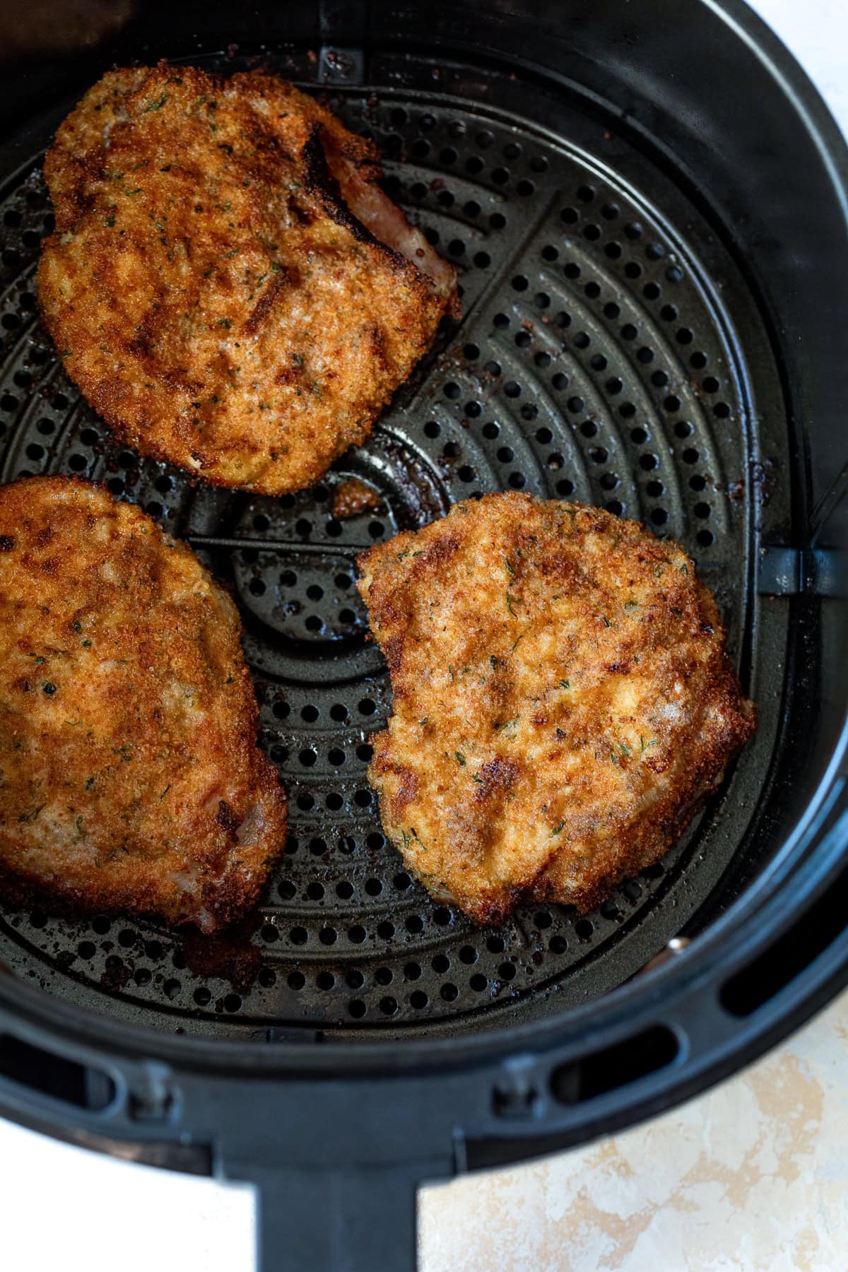 Pork Milanese in the air fryer