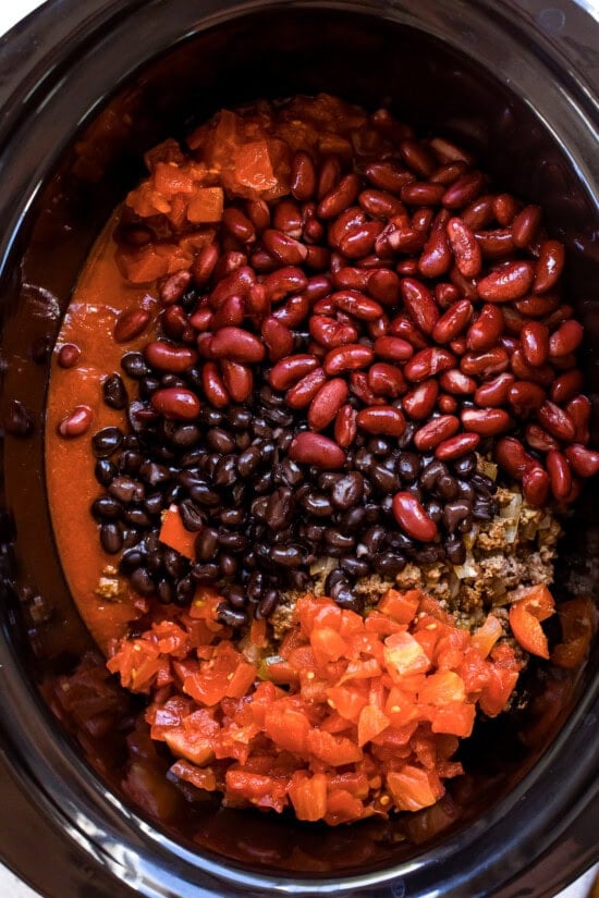 Add all the ingredients to the crockpot