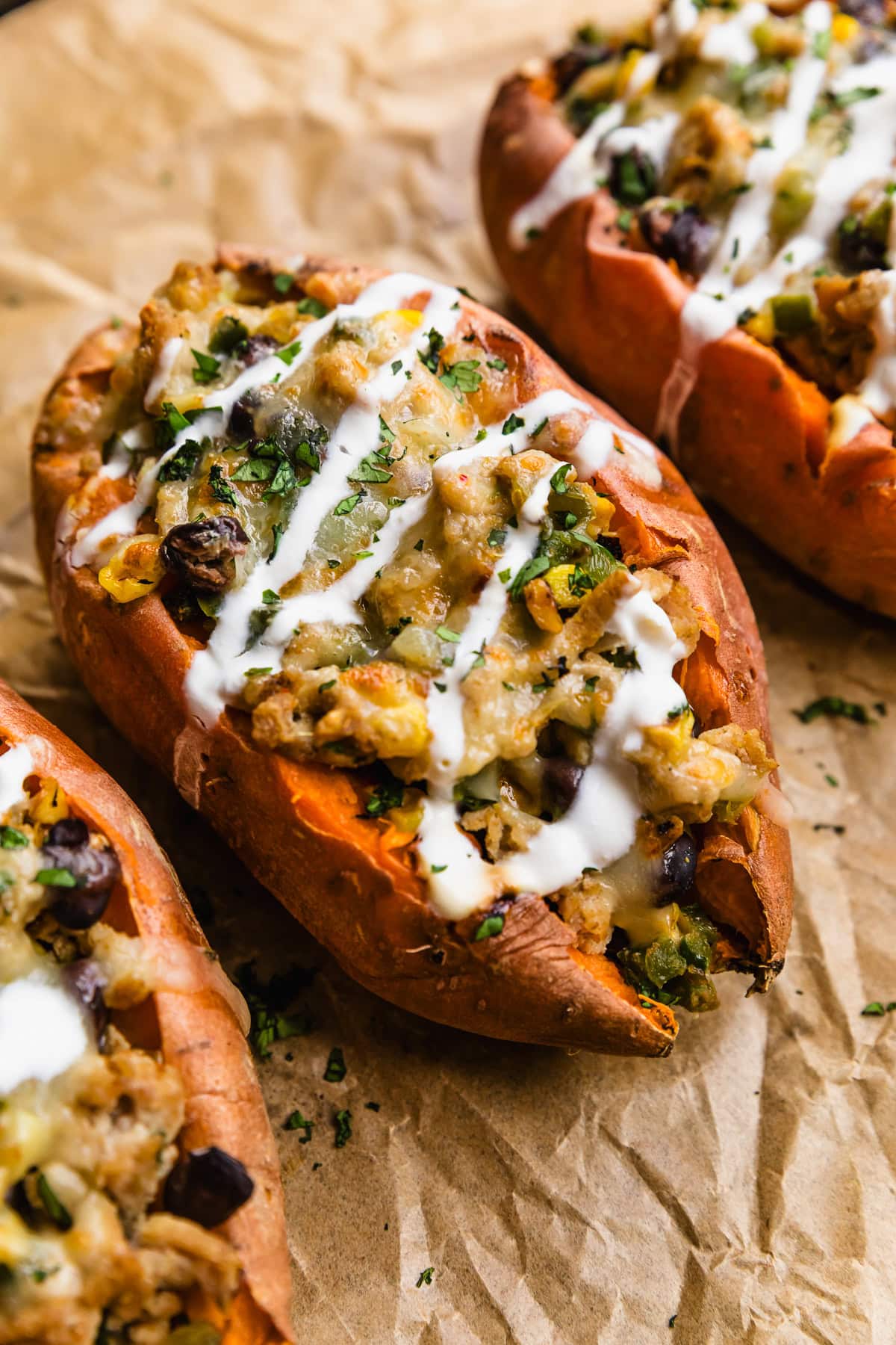 Southwest Stuffed Sweet Potatoes
