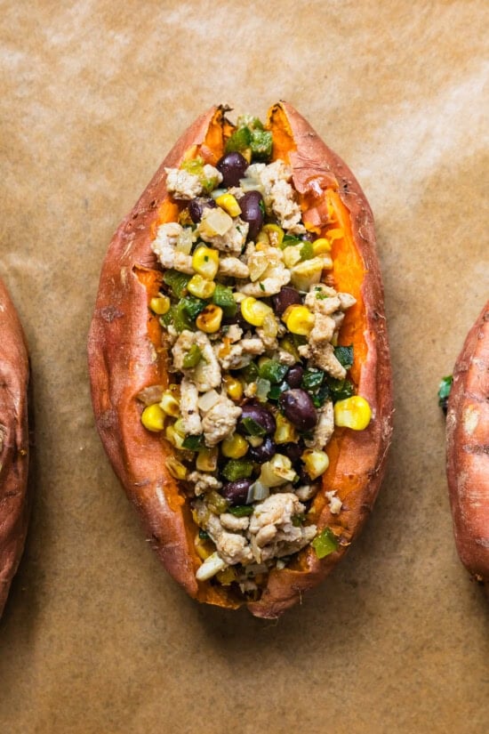 Southwest Stuffed Sweet Potatoes