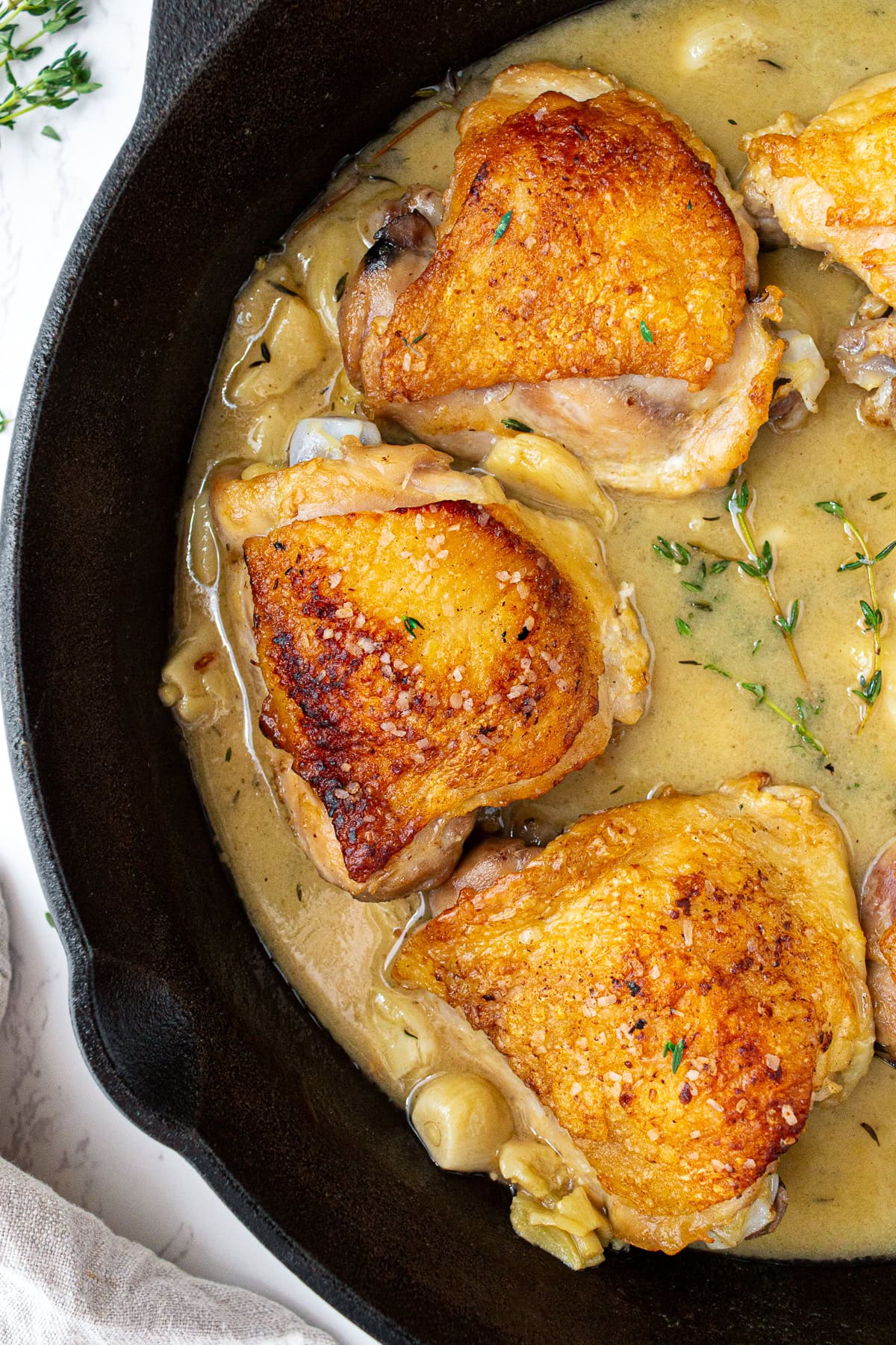 30 Cloves Garlic Chicken