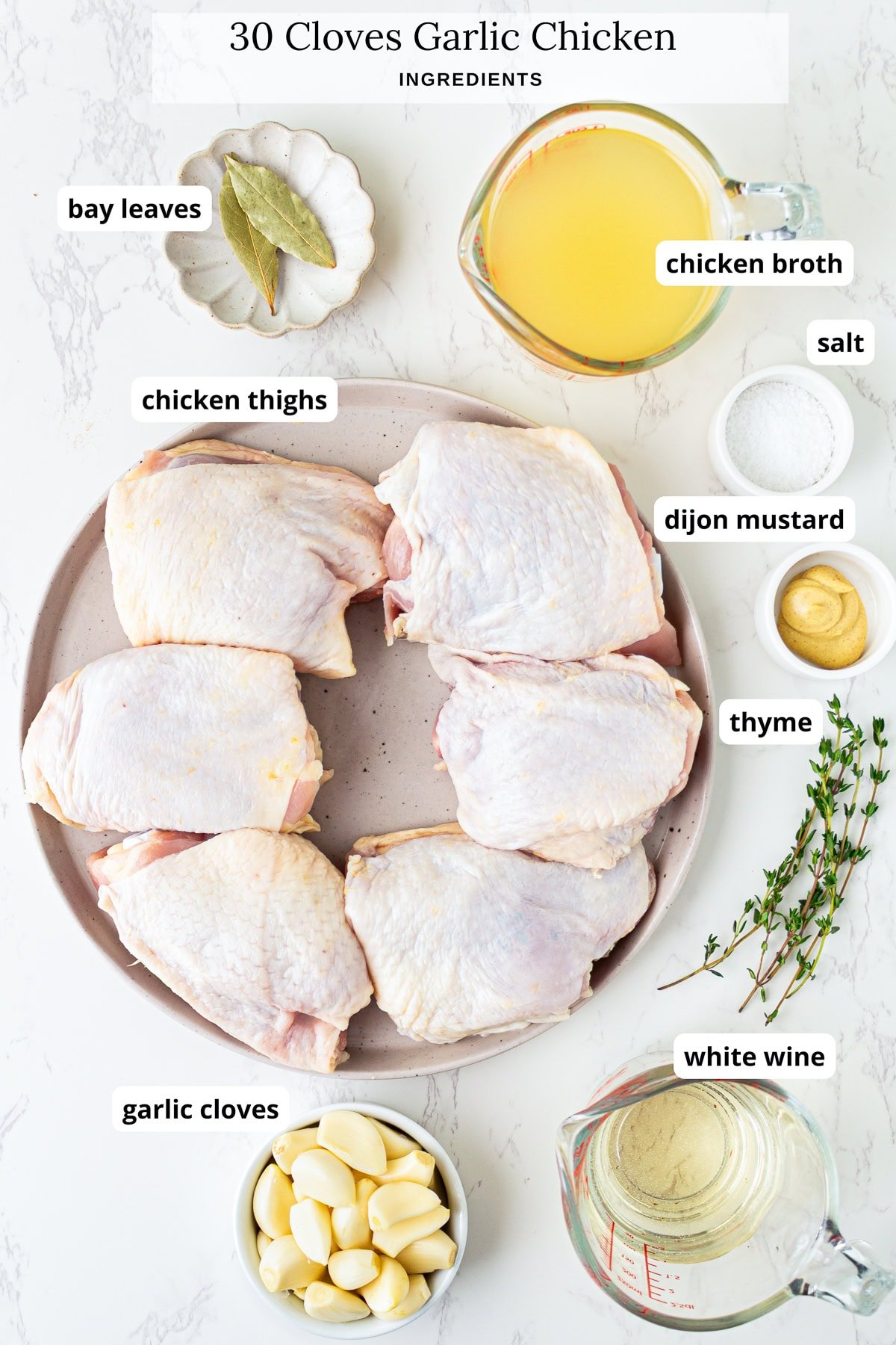 30 Cloves Garlic Chicken