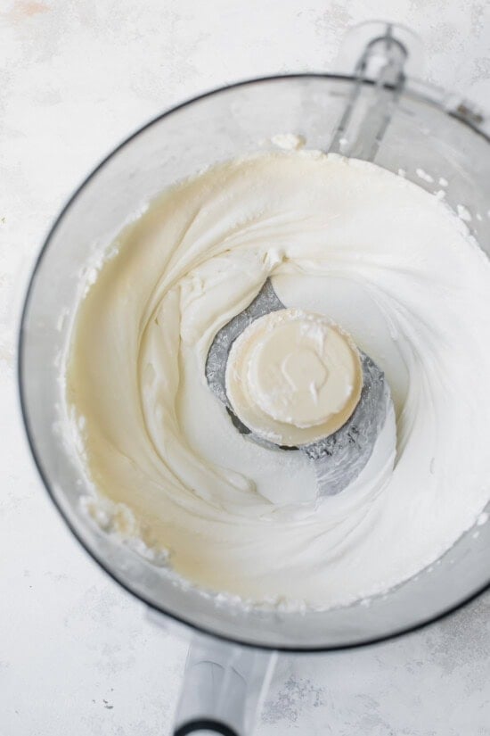 Whip the ricotta