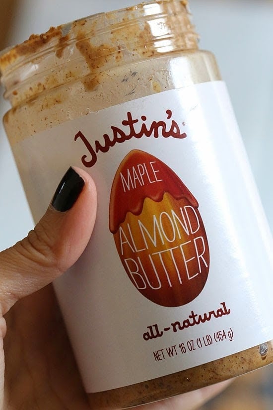 These flour-less almond butter cookies are SO good, and made with only 3 ingredients (almond butter, raw sugar and an egg)!