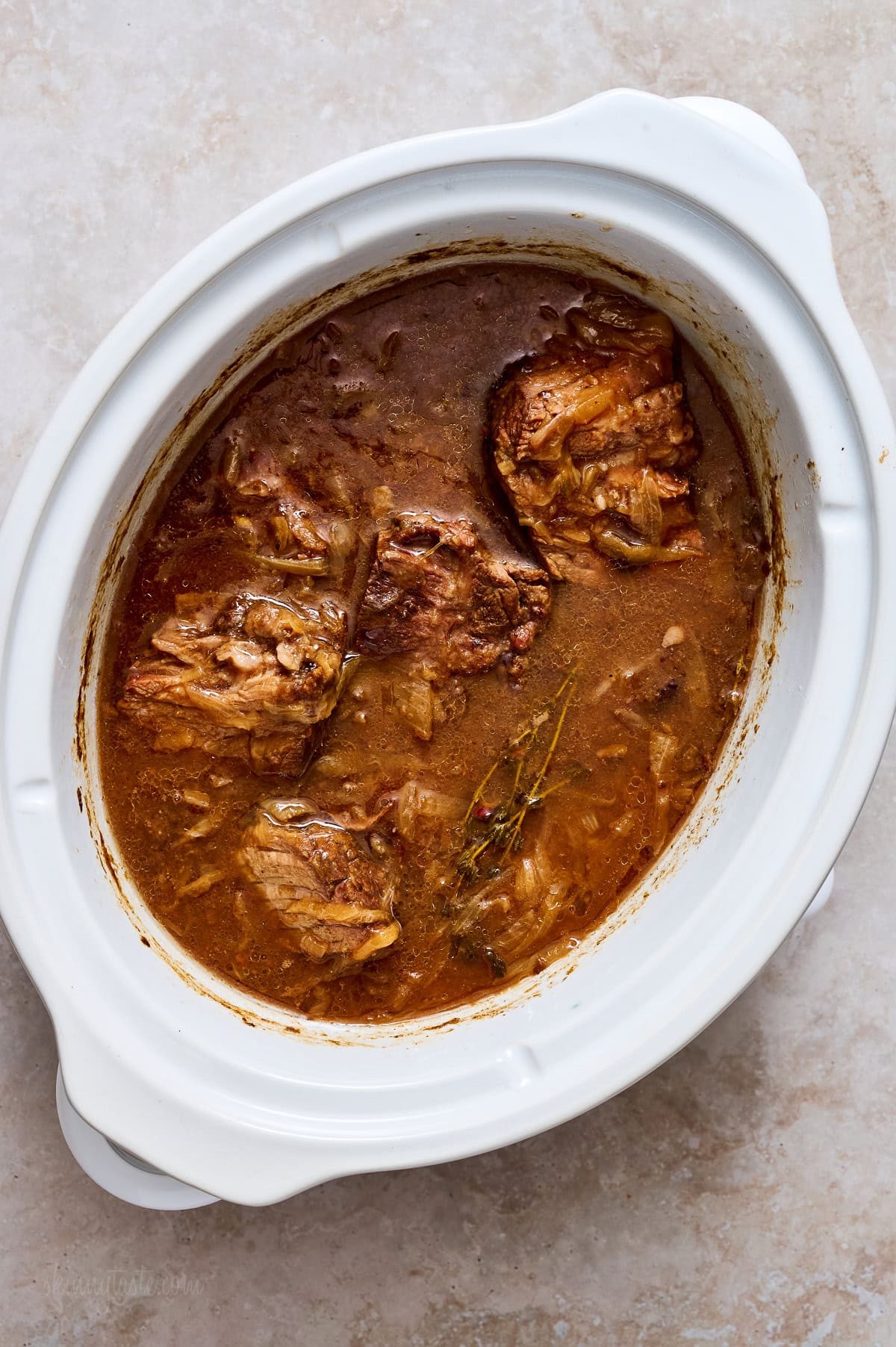 Slow Cooker French Onion Pot Roast
