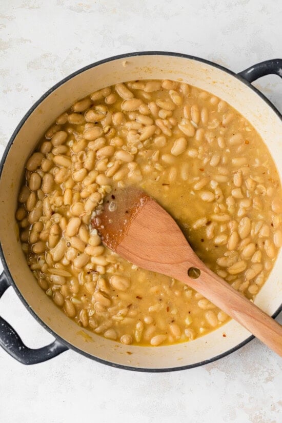 Simmer beans