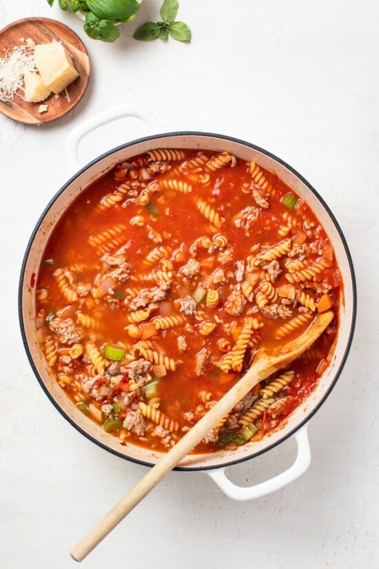 Turkey Bolognese (One-Pot Pasta)