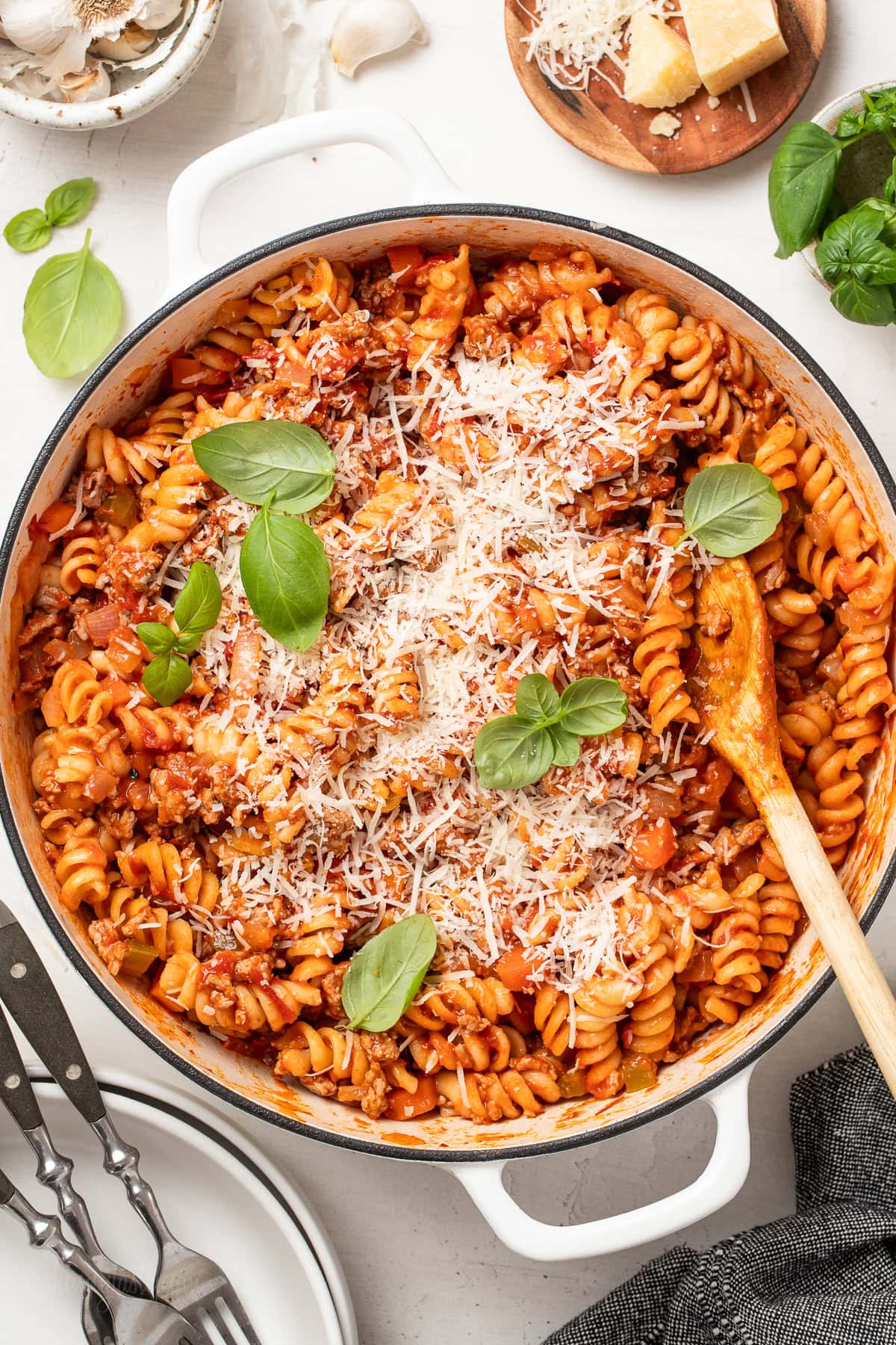 One Pot Turkey Bolognese