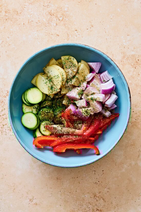vegetables in a bowl