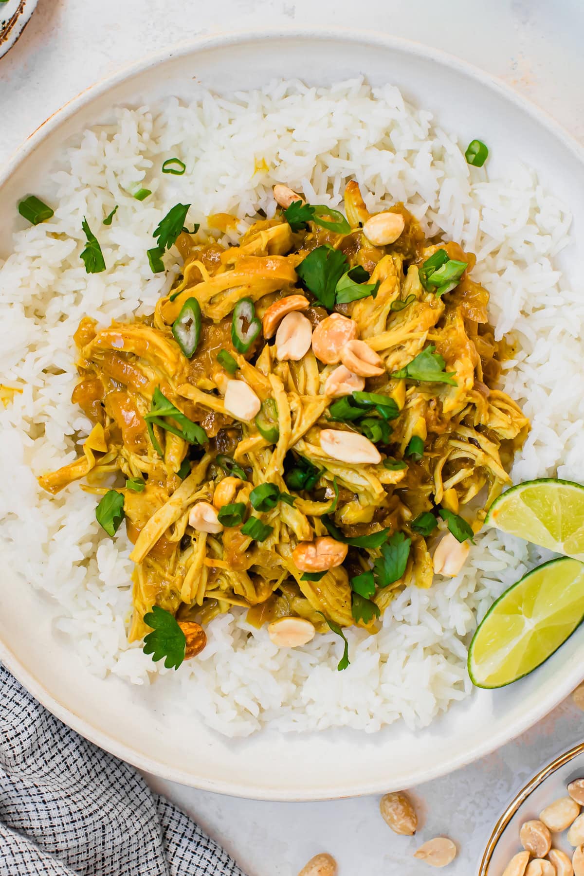 Slow Cooker Peanut Chicken