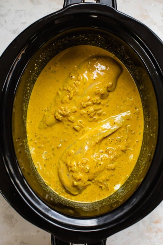 Slow Cooker Thai Inspired Peanut Chicken