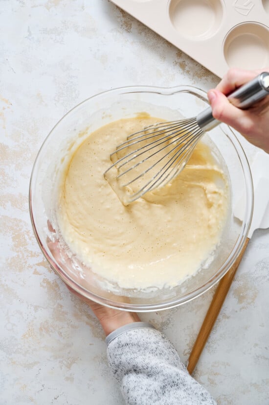 Pancake Muffins batter