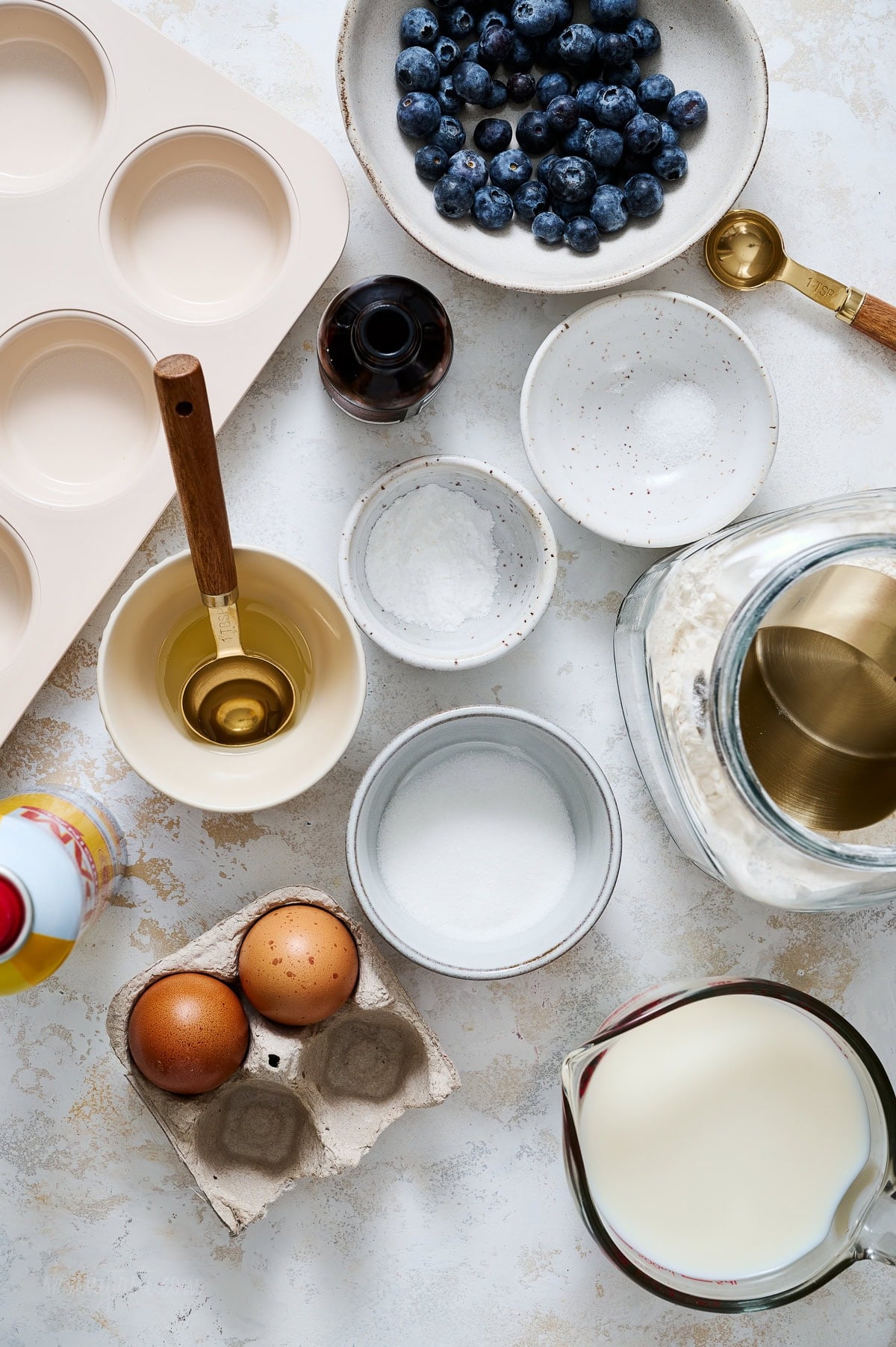 Pancake Muffin ingredients