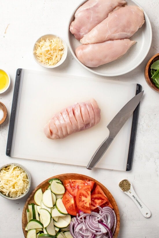 Hasselback Chicken Breast