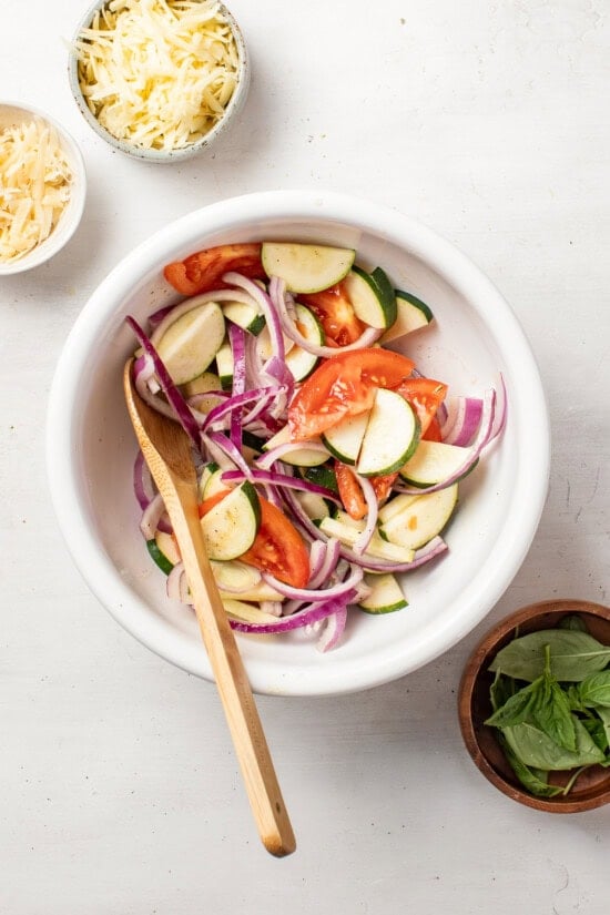 Vegetables in a bowl