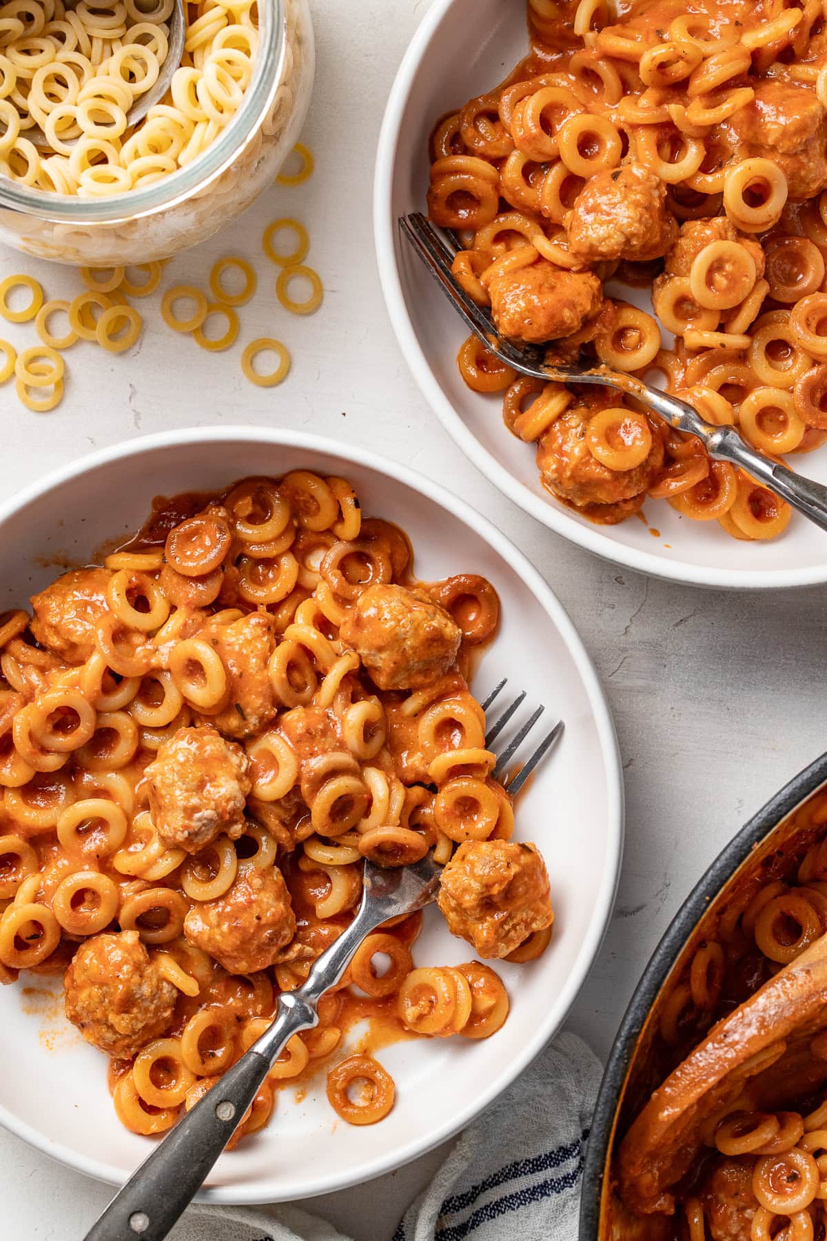 Spaghettios and Meatballs