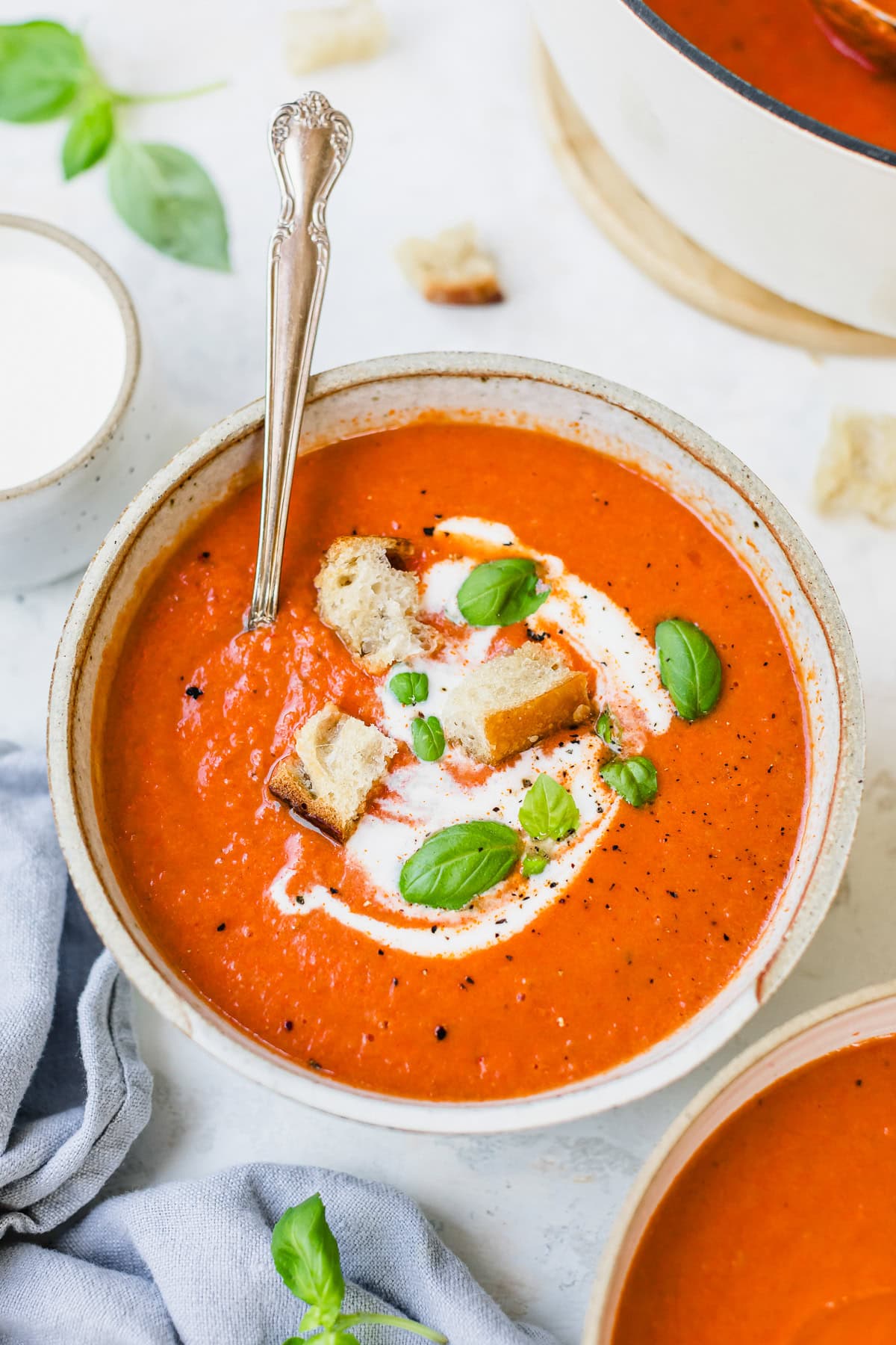 Tomato Soup in a bowl
