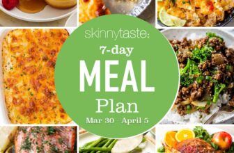 Free 7 Day Healthy Meal Plan (March 30-April 5)