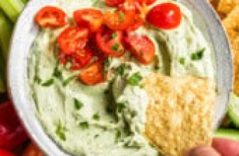 Whipped Avocado Cottage Cheese Dip