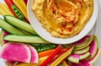 Carrot Hummus Recipe (Roasted, Creamy and Easy Dip)