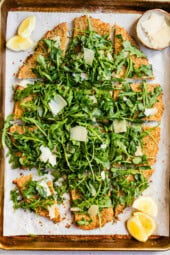 Giant Chicken Cutlet Milanese