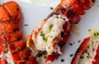 Lobster Skewers (Grilled Lobster Tails)
