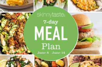 Free 7 Day Healthy Meal Plan (June 8-14)